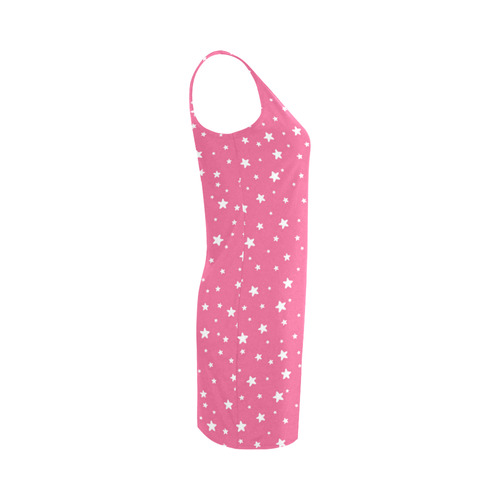 Pink Stars Medea Vest Dress (Model D06)