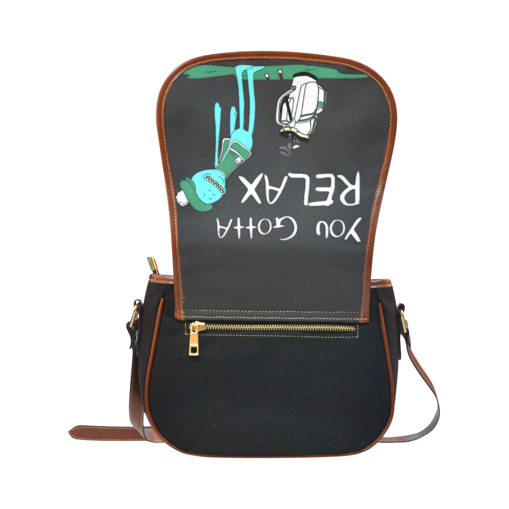 relax Saddle Bag/Small (Model 1649)(Flap Customization)