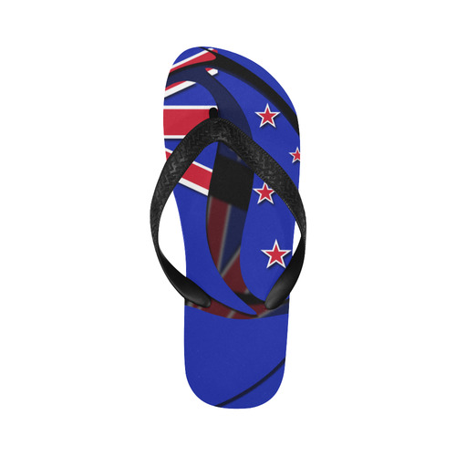The Flag of New Zealand Flip Flops for Men/Women (Model 040)