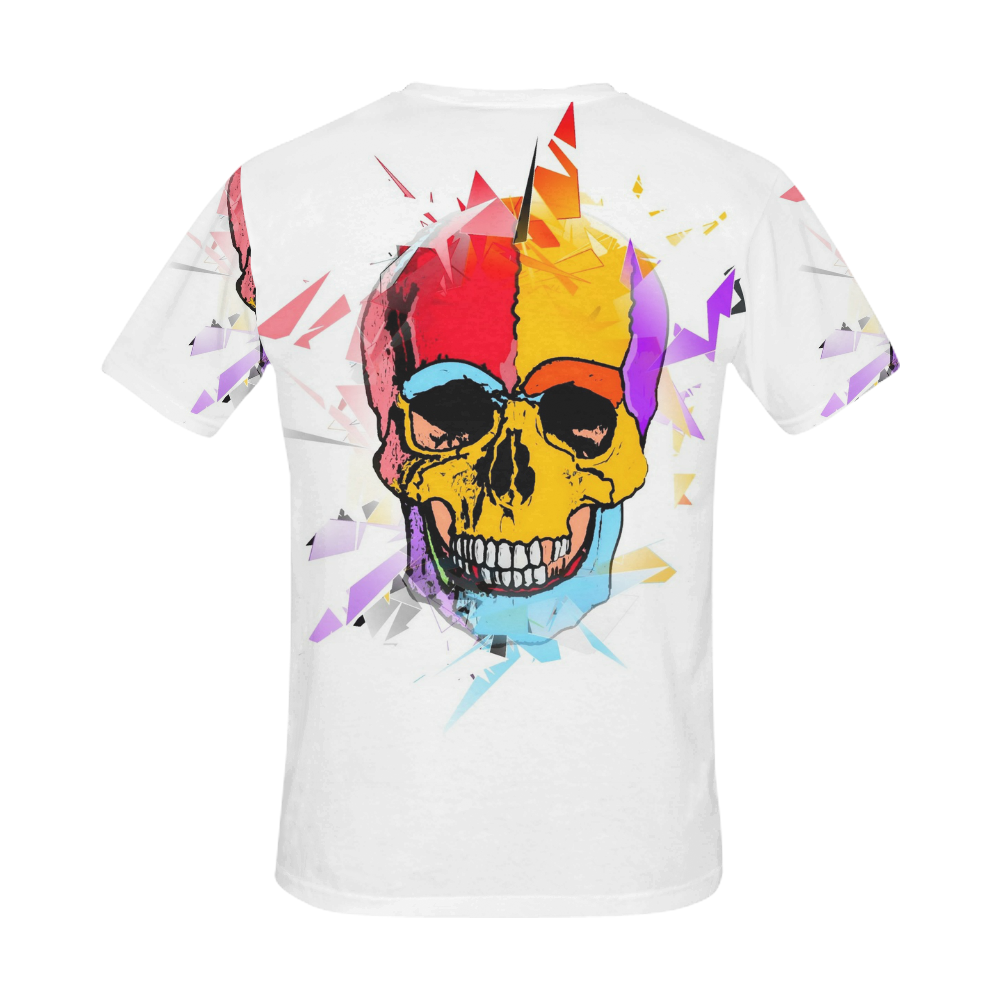Amazing Skull by Popart Lover All Over Print T-Shirt for Men (USA Size) (Model T40)