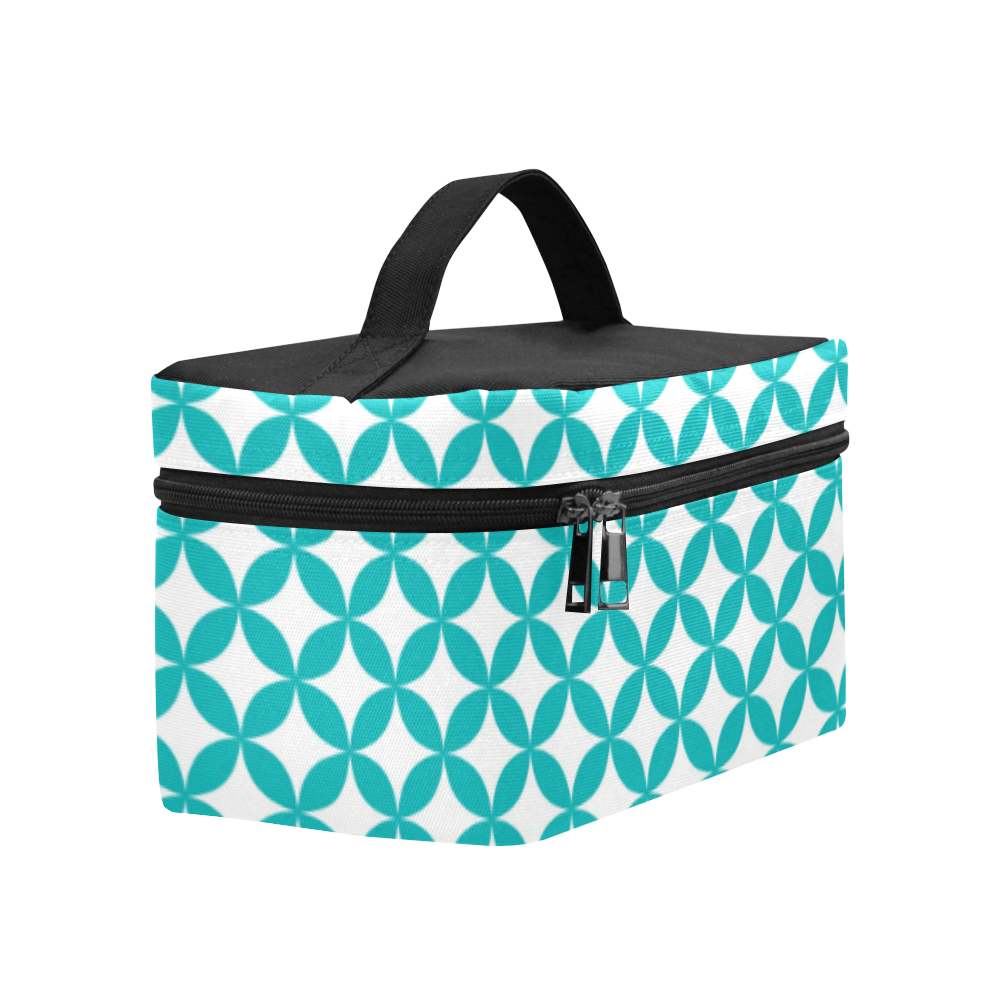 Today's Teal Cosmetic Bag/Large (Model 1658)