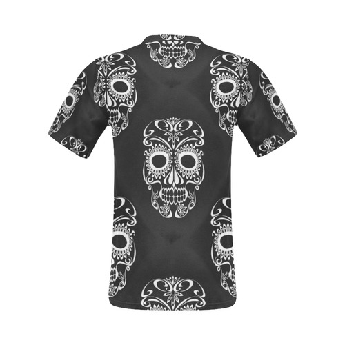Skull20170352_by_JAMColors All Over Print T-Shirt for Men (USA Size) (Model T40)