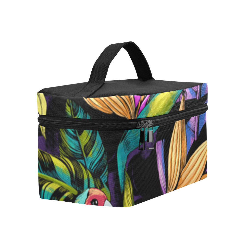 Flowers Cosmetic Bag/Large (Model 1658)