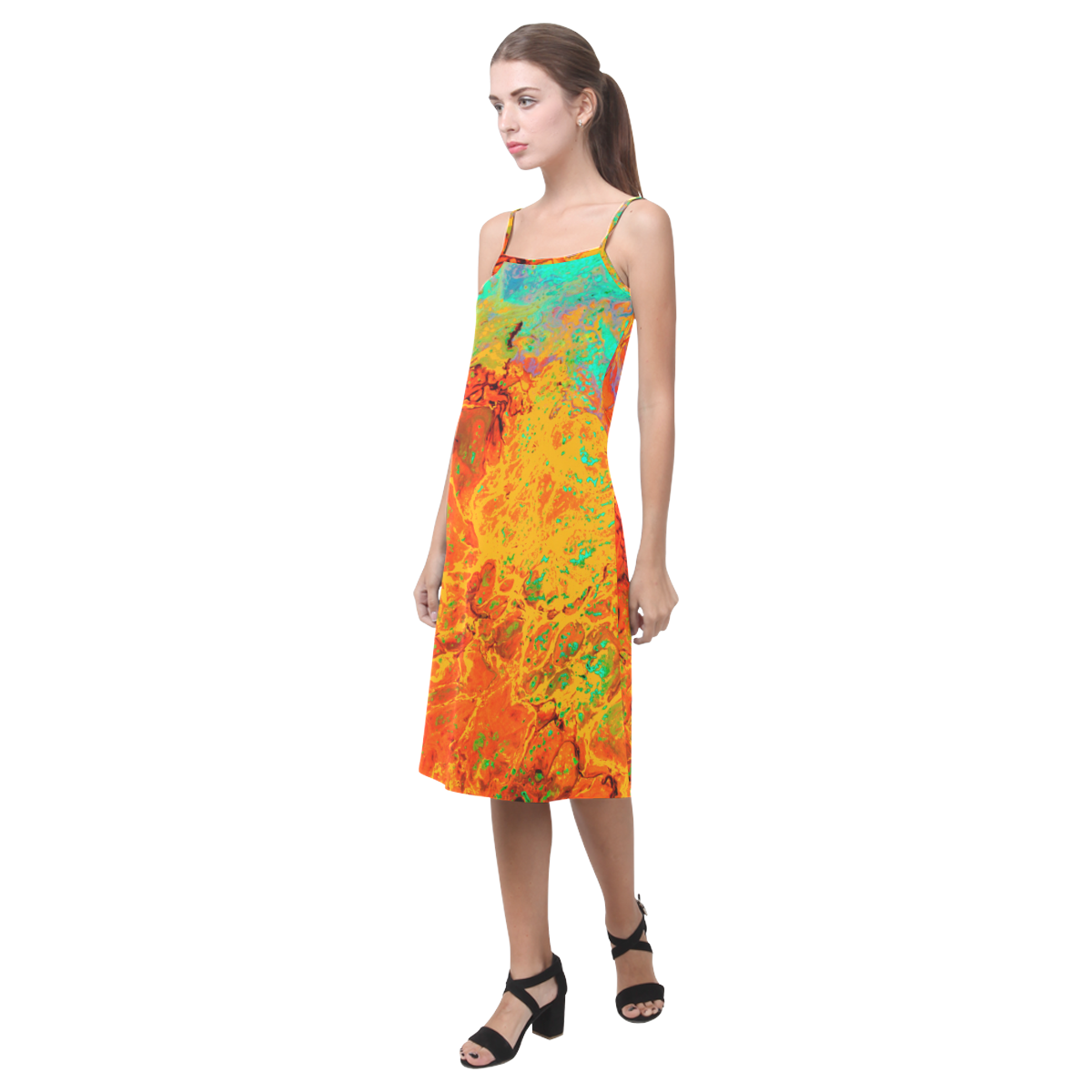 Seed Explosion Alcestis Slip Dress (Model D05)