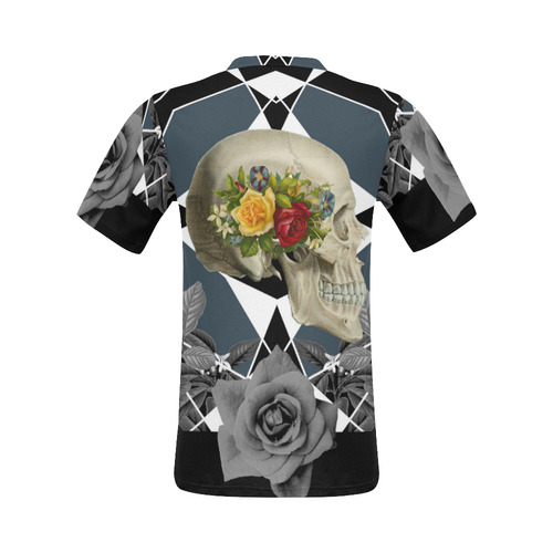 collage_ Growing _ Gloria Saanchez All Over Print T-Shirt for Men (USA Size) (Model T40)