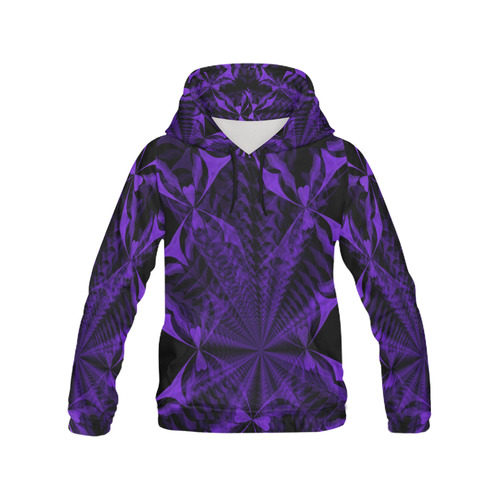 HEARTZ CHART All Over Print Hoodie for Women (USA Size) (Model H13)