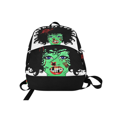 ZinZi the Zombie Fabric Backpack for Adult (Model 1659)