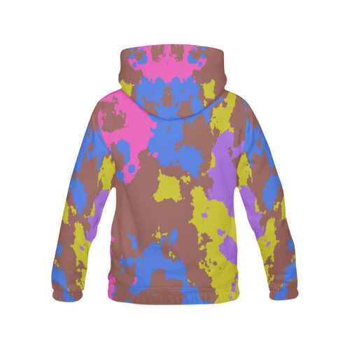 Retro texture All Over Print Hoodie for Men (USA Size) (Model H13)