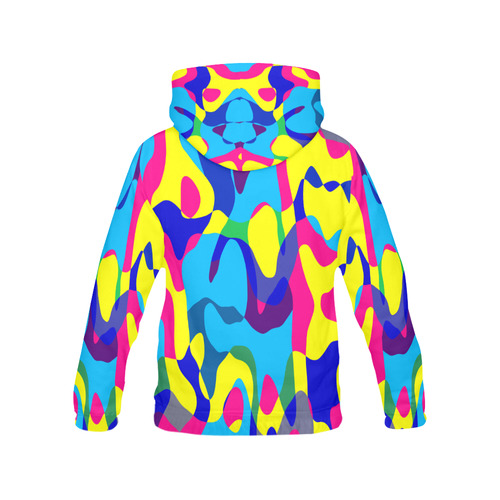 Colorful chaos All Over Print Hoodie for Men (USA Size) (Model H13)