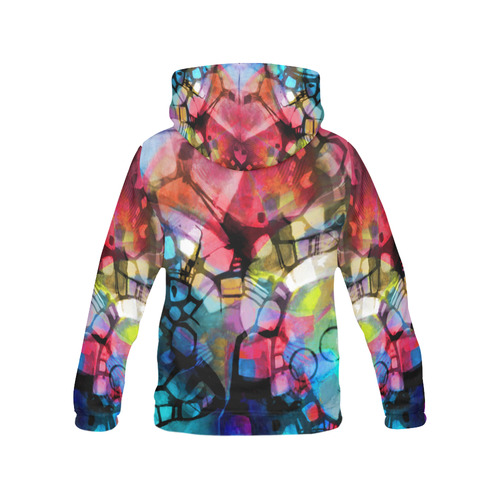 Night Tumbles All Over Print Hoodie for Women (USA Size) (Model H13)
