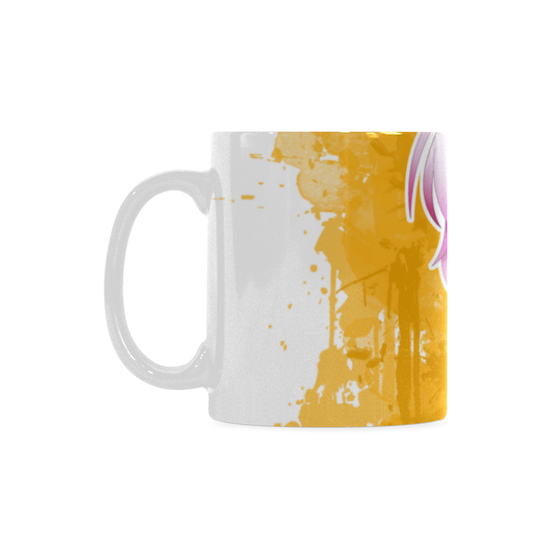 Easter Bunny Girl White Mug(11OZ)