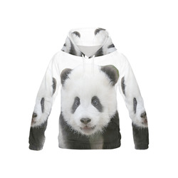 Panda Bear All Over Print Hoodie for Kid (USA Size) (Model H13)