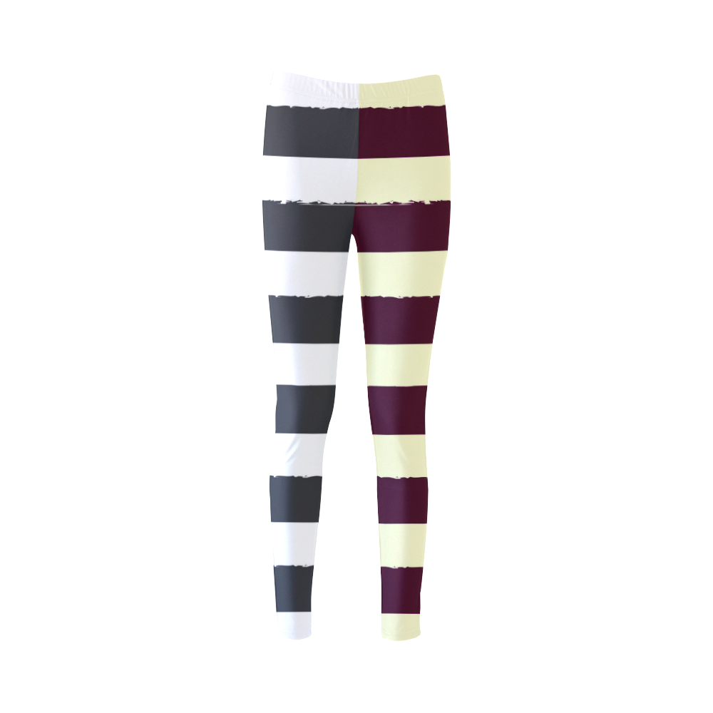Casandra leggings / Striped old fashion Line Cassandra Women's Leggings (Model L01)