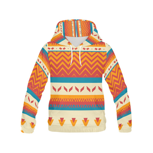 Tribal shapes All Over Print Hoodie for Men (USA Size) (Model H13)