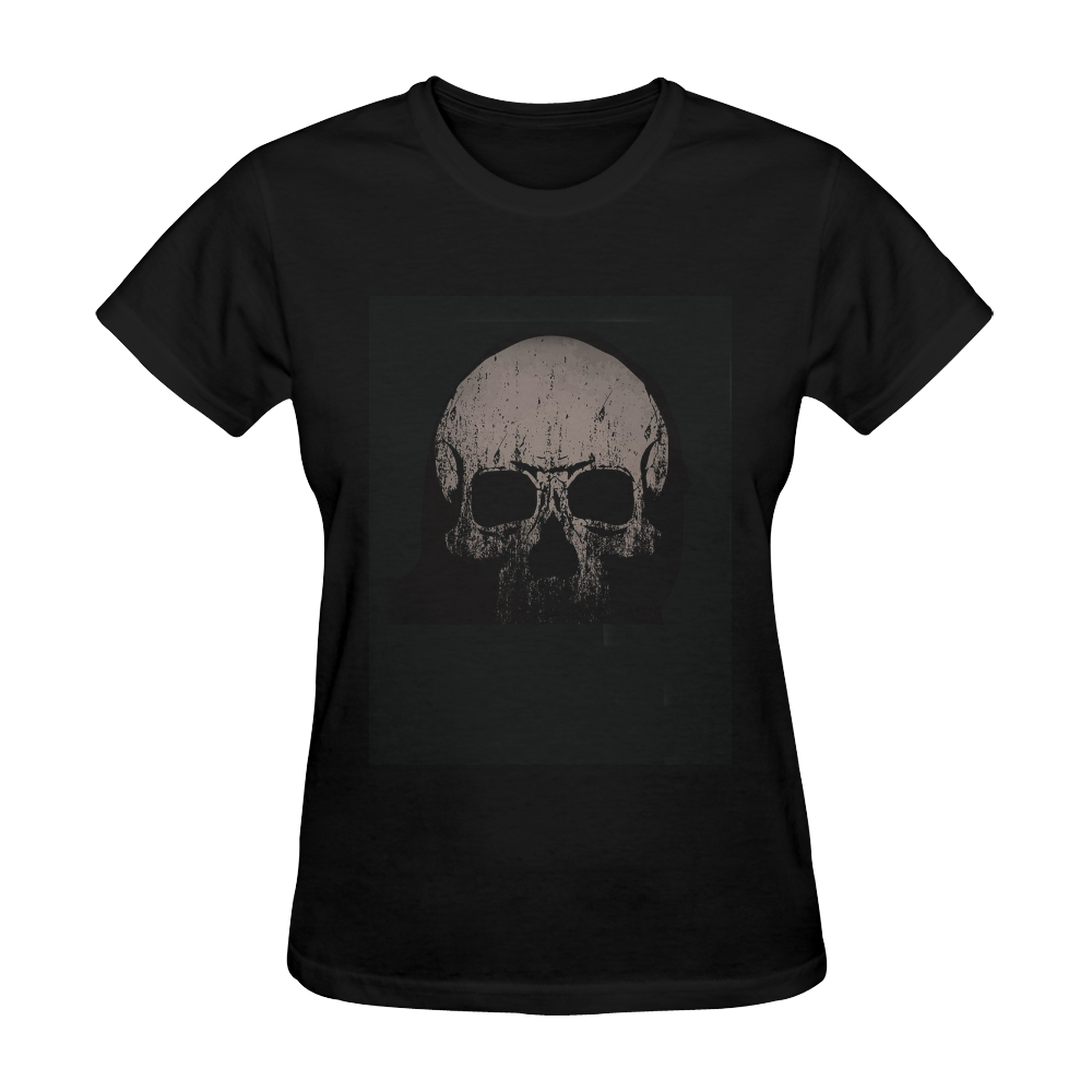 Skull Sunny Women's T-shirt (Model T05)