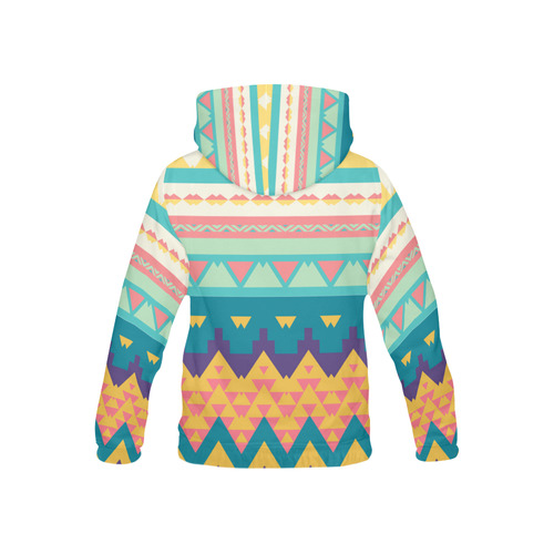 Pastel tribal design All Over Print Hoodie for Kid (USA Size) (Model H13)