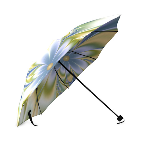 Silky Flowers Foldable Umbrella (Model U01)