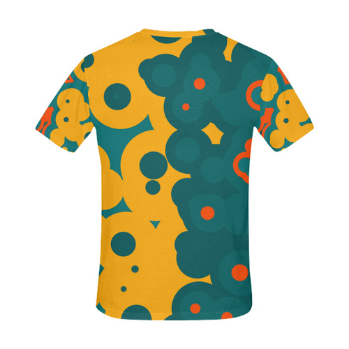 Bubbles All Over Print T-Shirt for Men (USA Size) (Model T40)