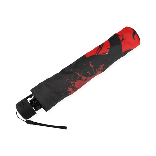 ZinZi the Zombie red Foldable Umbrella (Model U01)