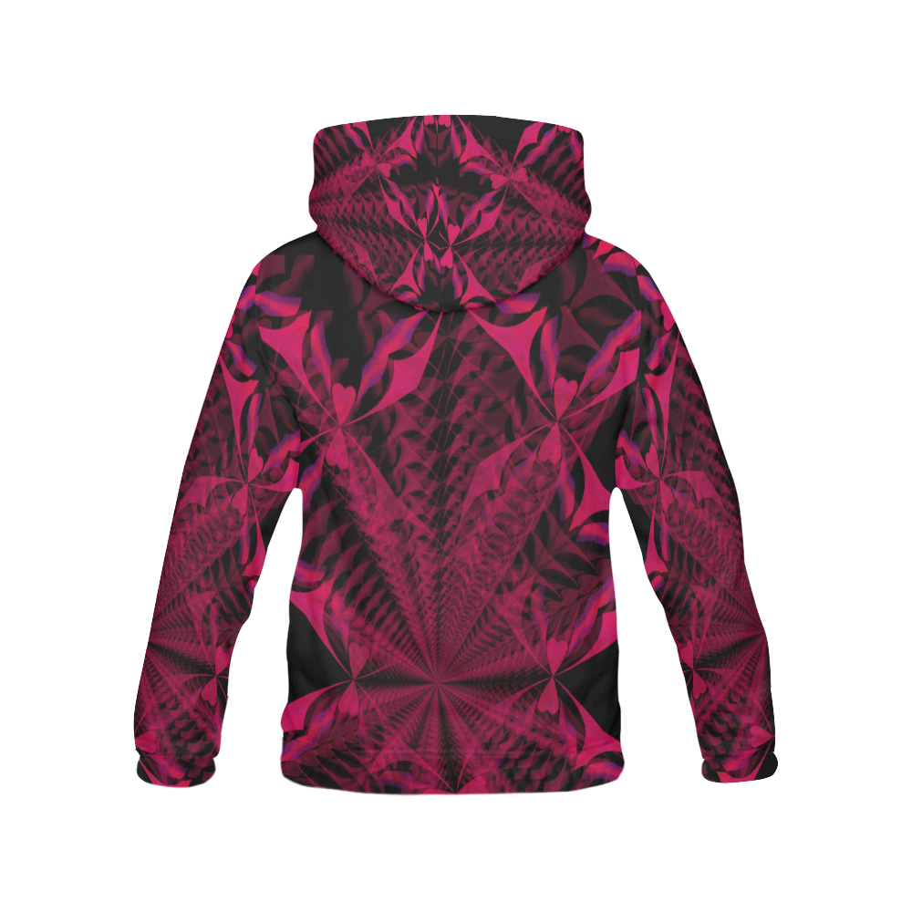 PNKWINKIN All Over Print Hoodie for Women (USA Size) (Model H13)