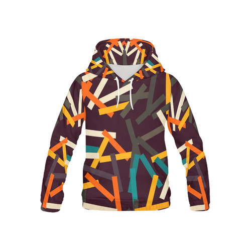 Sticks All Over Print Hoodie for Kid (USA Size) (Model H13)