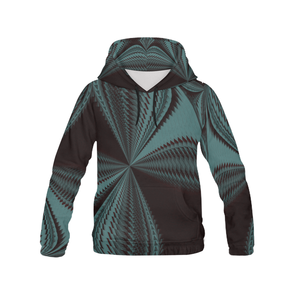 HWY IVY All Over Print Hoodie for Women (USA Size) (Model H13)