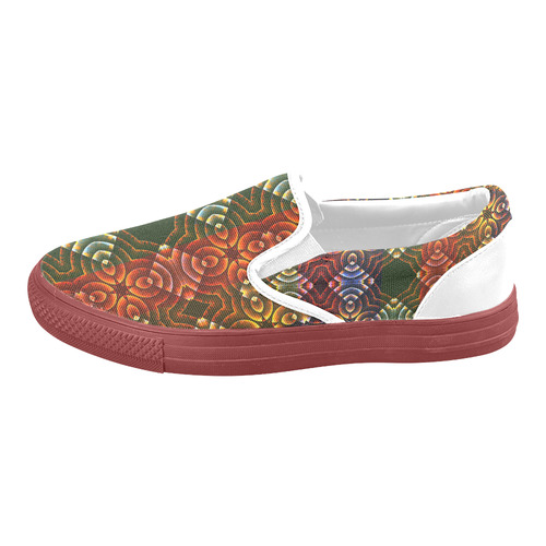 Batik Maharani #3 - Jera Nour Slip-on Canvas Shoes for Men/Large Size (Model 019)