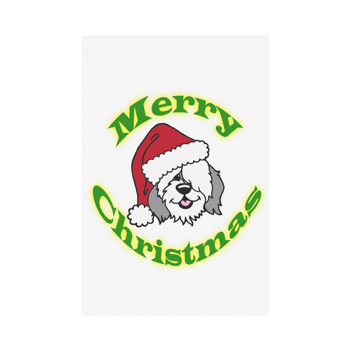 merry christmas Garden Flag 12‘’x18‘’（Without Flagpole）
