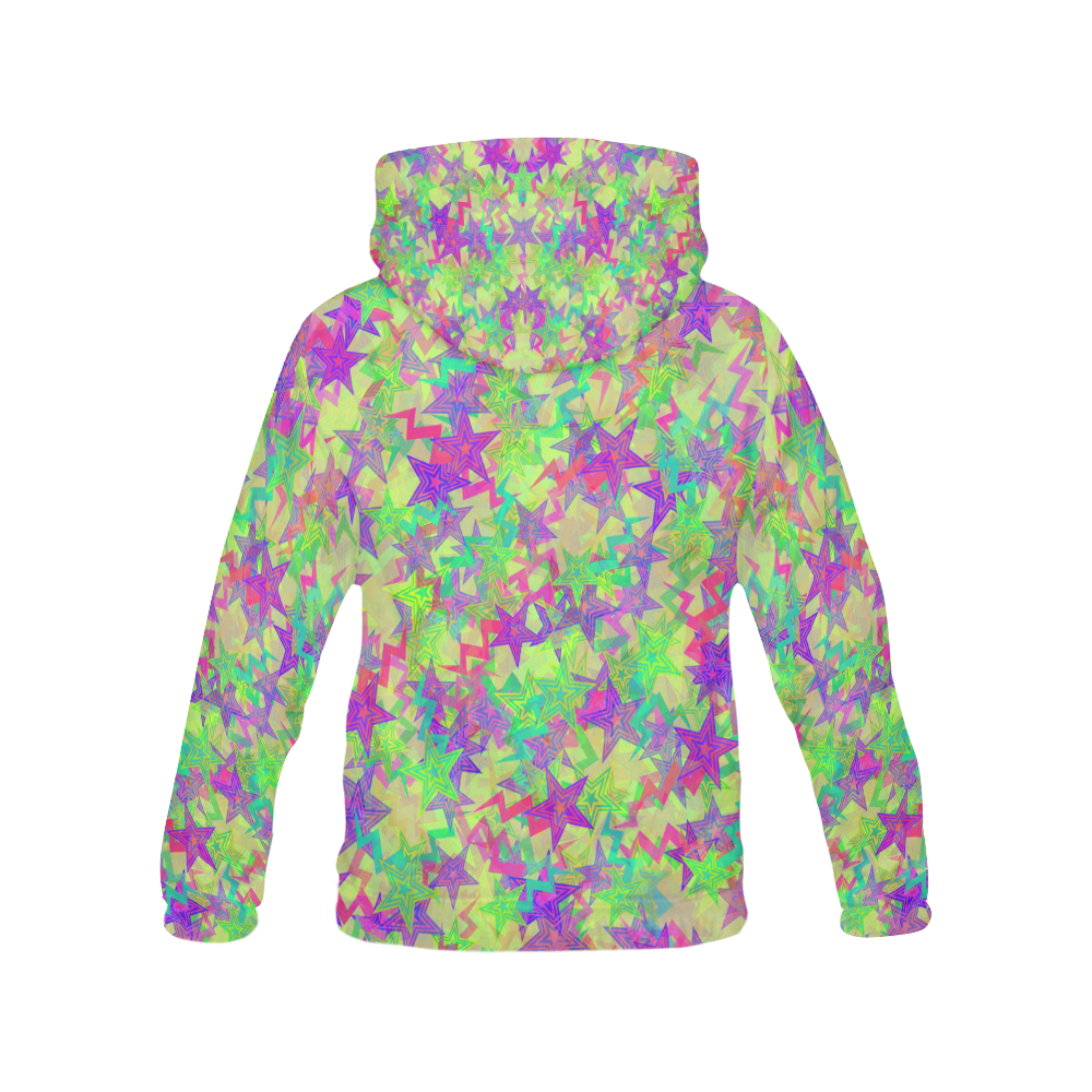 Shooting Stars All Over Print Hoodie for Men (USA Size) (Model H13)