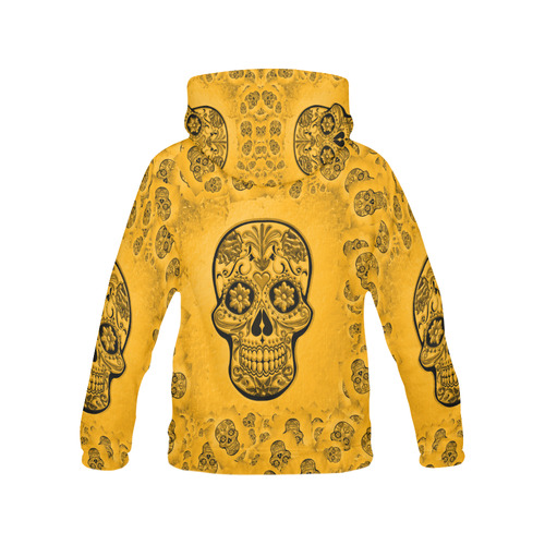 Skull20170252_by_JAMColors All Over Print Hoodie for Men (USA Size) (Model H13)