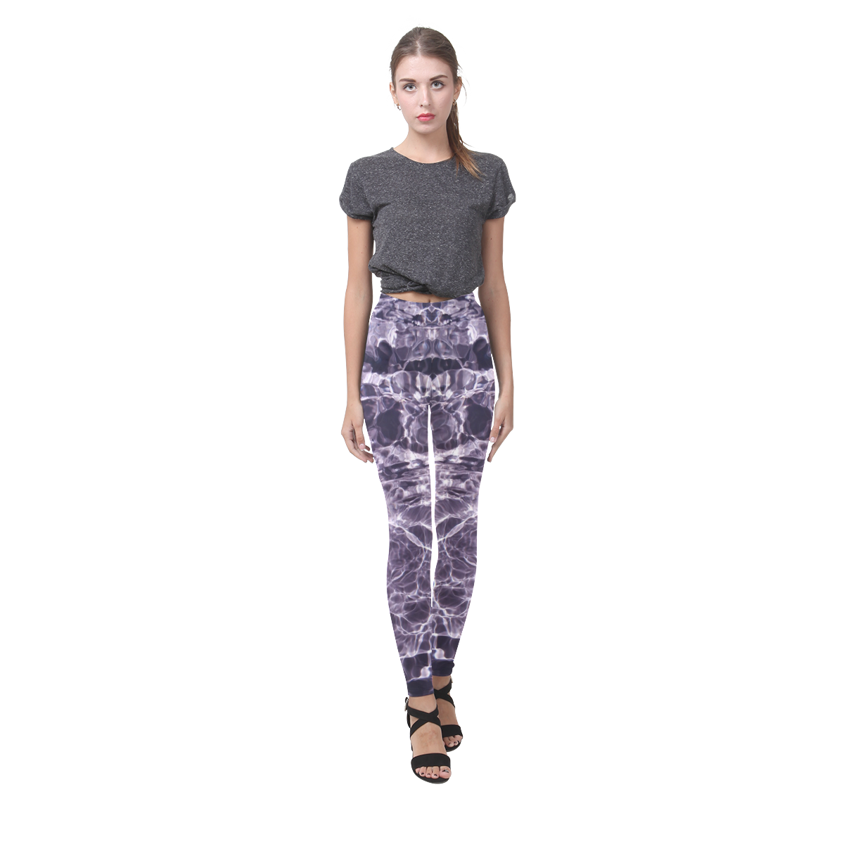 violaceous soul Cassandra Women's Leggings (Model L01)