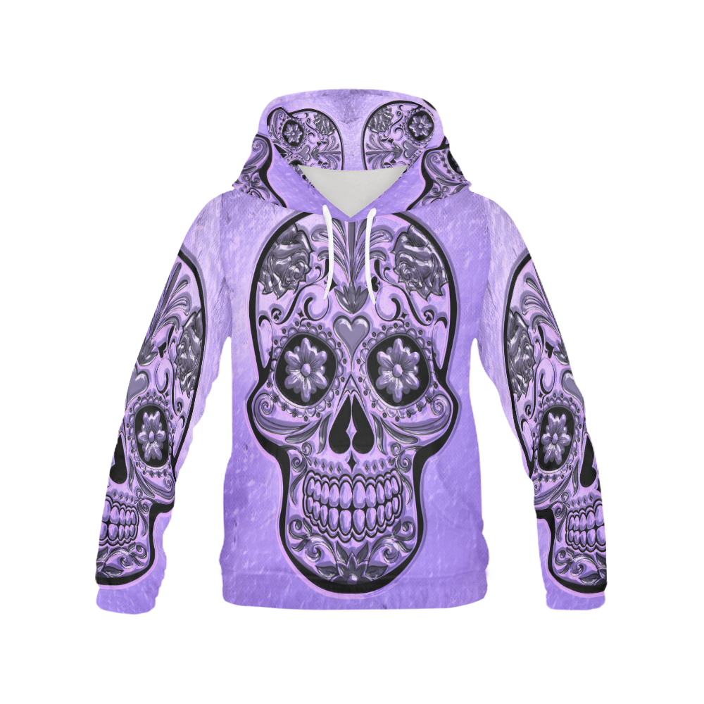 Skull20170488_by_JAMColors All Over Print Hoodie for Men (USA Size) (Model H13)