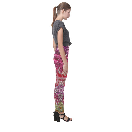 Petal Mania Cassandra Women's Leggings (Model L01)