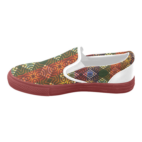 Batik Maharani #3 - Jera Nour Slip-on Canvas Shoes for Men/Large Size (Model 019)