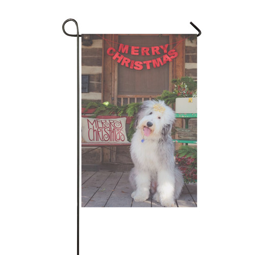 Merry Christmas Garden Flag 12‘’x18‘’（Without Flagpole）