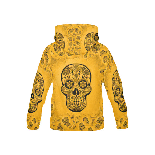 Skull20170252_by_JAMColors All Over Print Hoodie for Kid (USA Size) (Model H13)