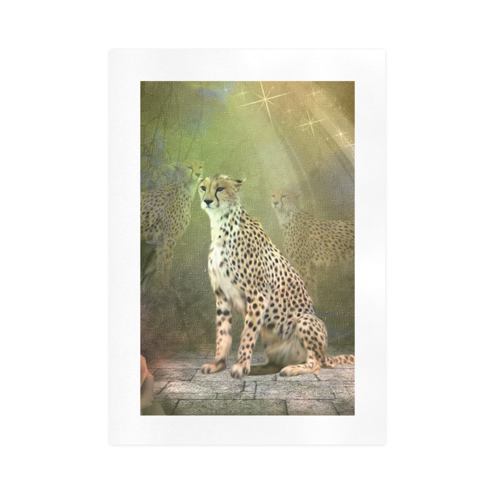 Beautiful leopard Art Print 16‘’x23‘’