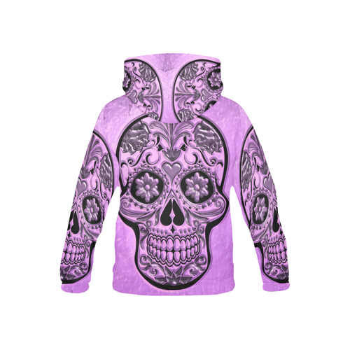 Skull20170489_by_JAMColors All Over Print Hoodie for Kid (USA Size) (Model H13)