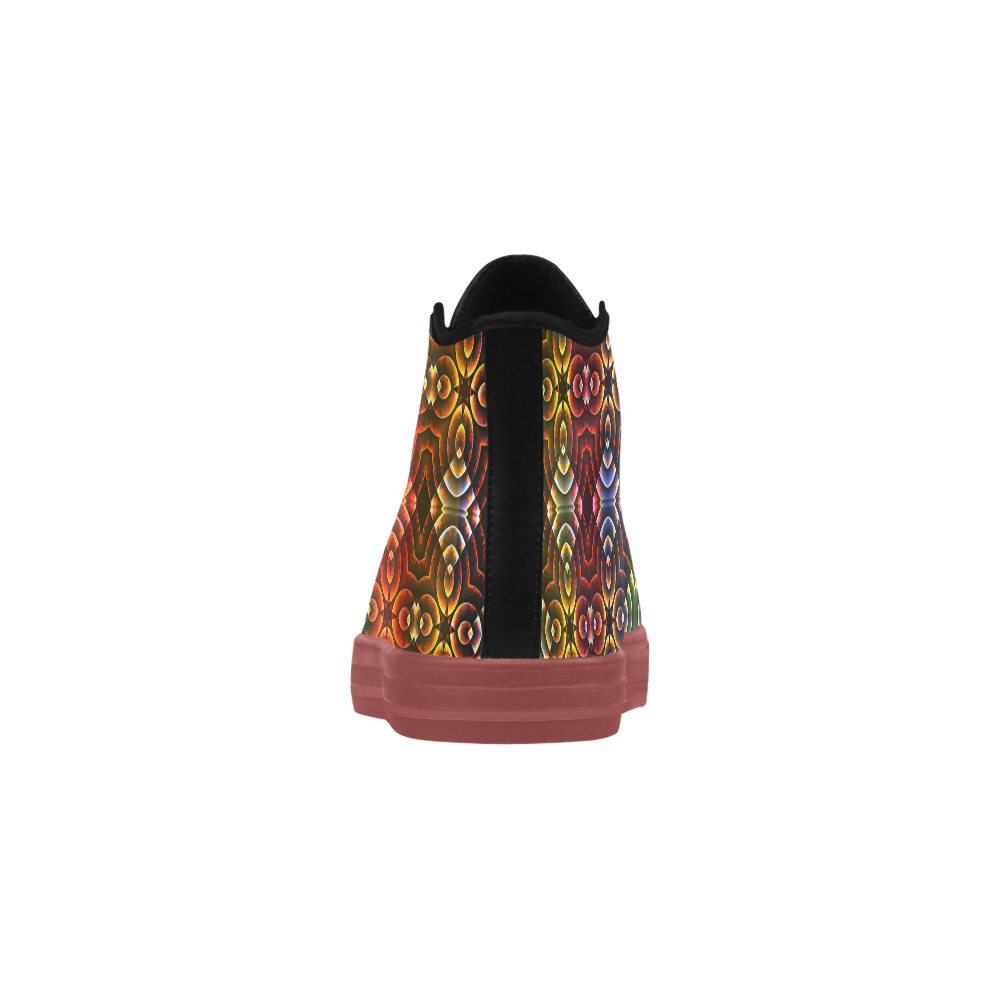 Batik Maharani #3 - Jera Nour Aquila High Top Microfiber Leather Women's Shoes/Large Size (Model 032)