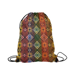 Batik Maharani #3 - Jera Nour Large Drawstring Bag Model 1604 (Twin Sides)  16.5"(W) * 19.3"(H)