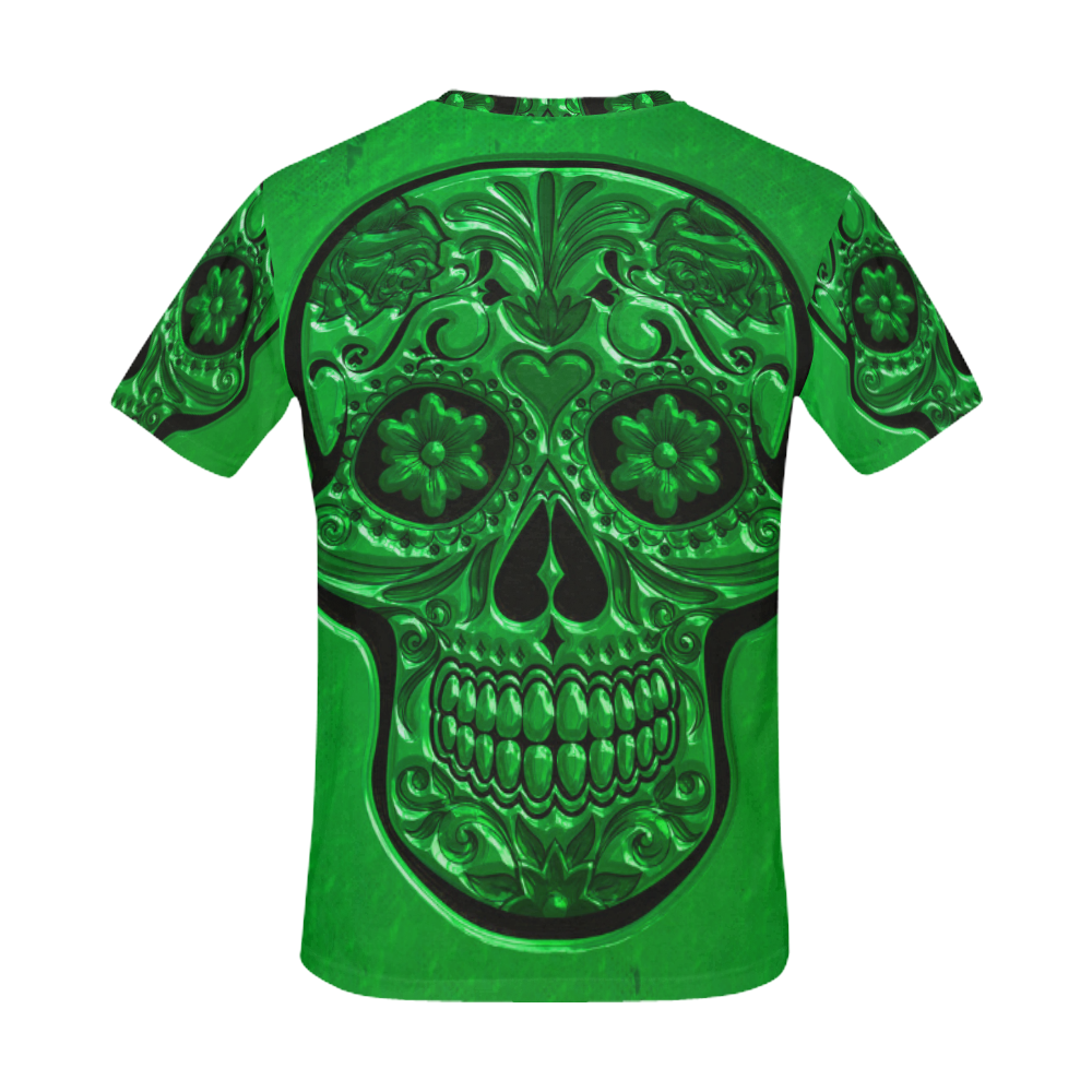 Skull20170476_by_JAMColors All Over Print T-Shirt for Men (USA Size) (Model T40)