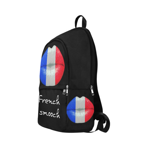 French smooch Fabric Backpack for Adult (Model 1659)
