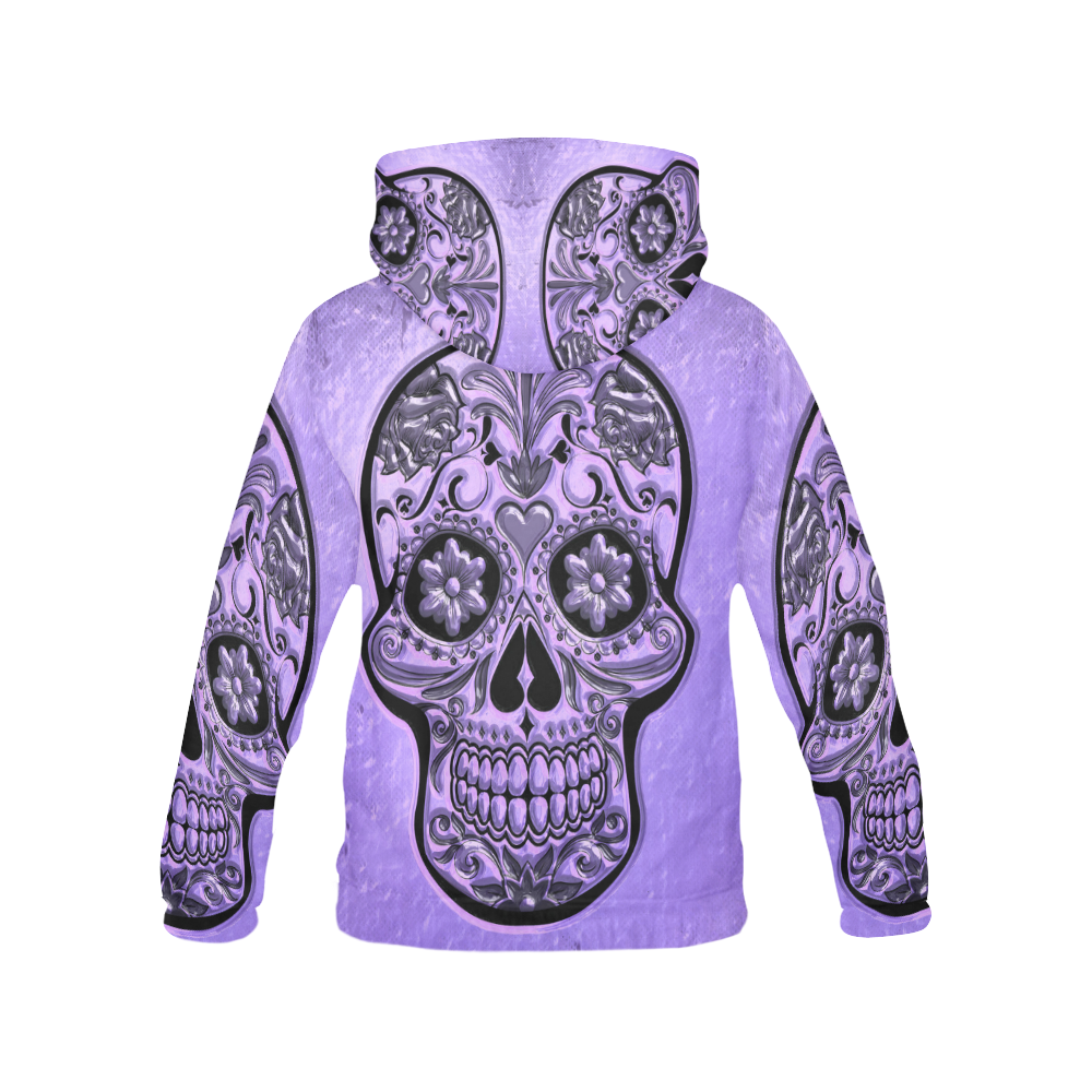 Skull20170488_by_JAMColors All Over Print Hoodie for Men (USA Size) (Model H13)
