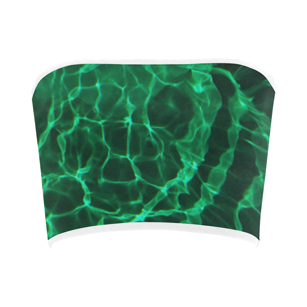 the green dive Bandeau Top