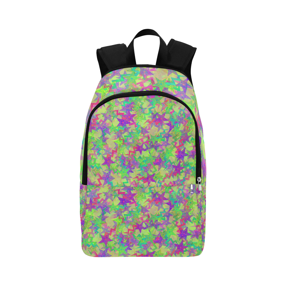 Shooting Stars Fabric Backpack for Adult (Model 1659) | ID: D1444072