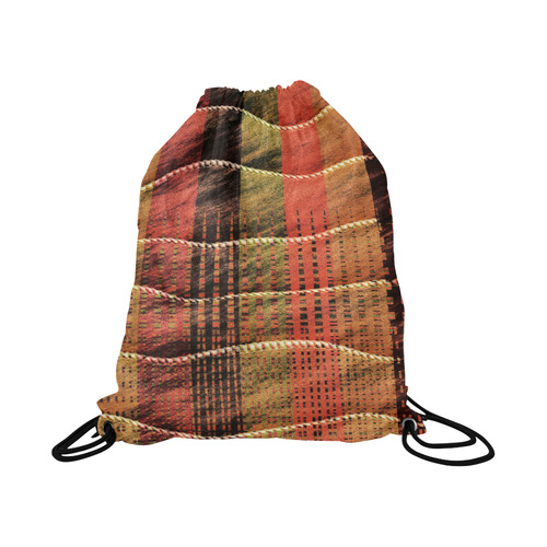 Batik Maharani #6 - Jera Nour Large Drawstring Bag Model 1604 (Twin Sides)  16.5"(W) * 19.3"(H)