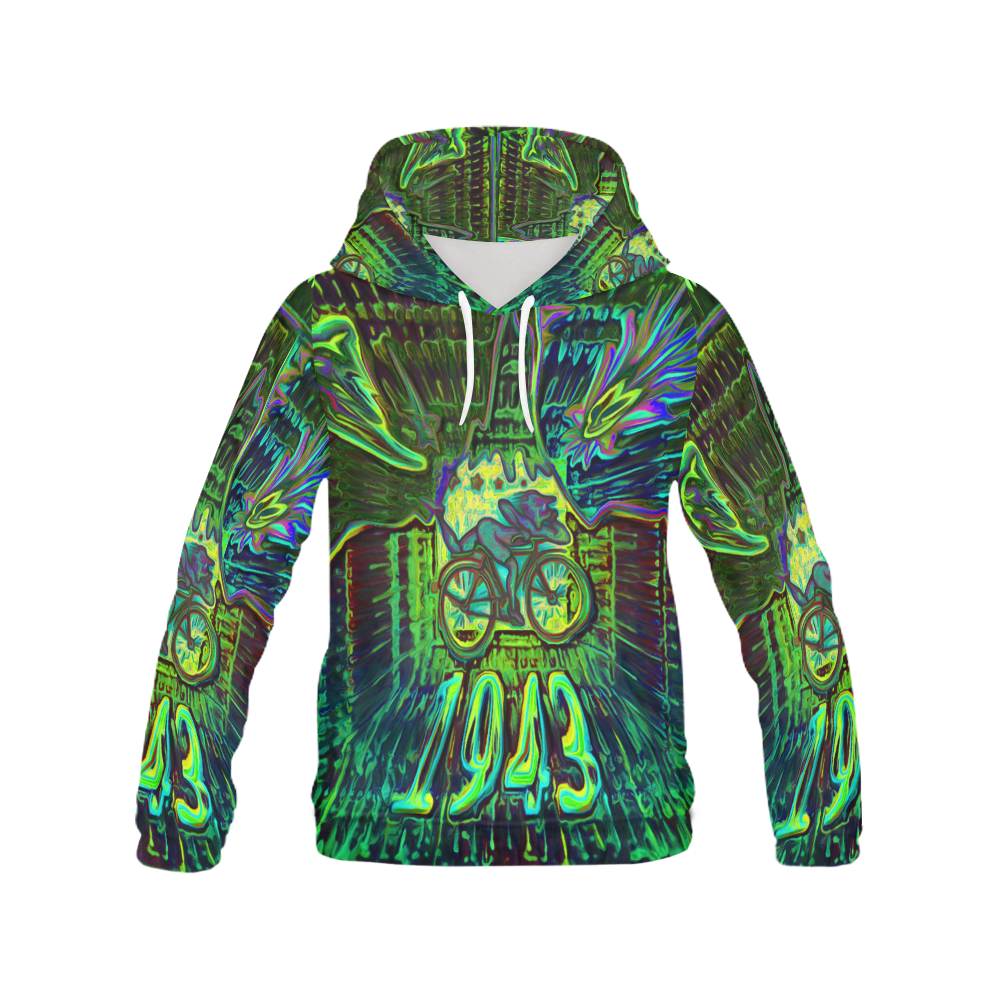 sd zuzu All Over Print Hoodie for Women (USA Size) (Model H13)