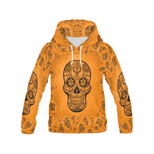Skull20170251_by_JAMColors All Over Print Hoodie for Men (USA Size) (Model H13)