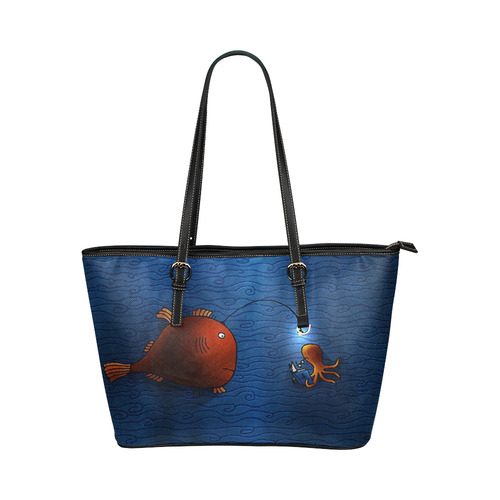 dream Leather Tote Bag/Small (Model 1651)