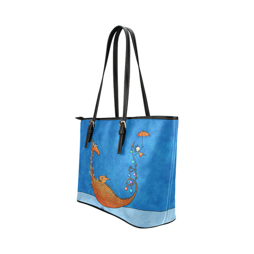 dream Leather Tote Bag/Small (Model 1651)